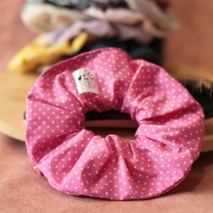 chouchou rose fuchsia